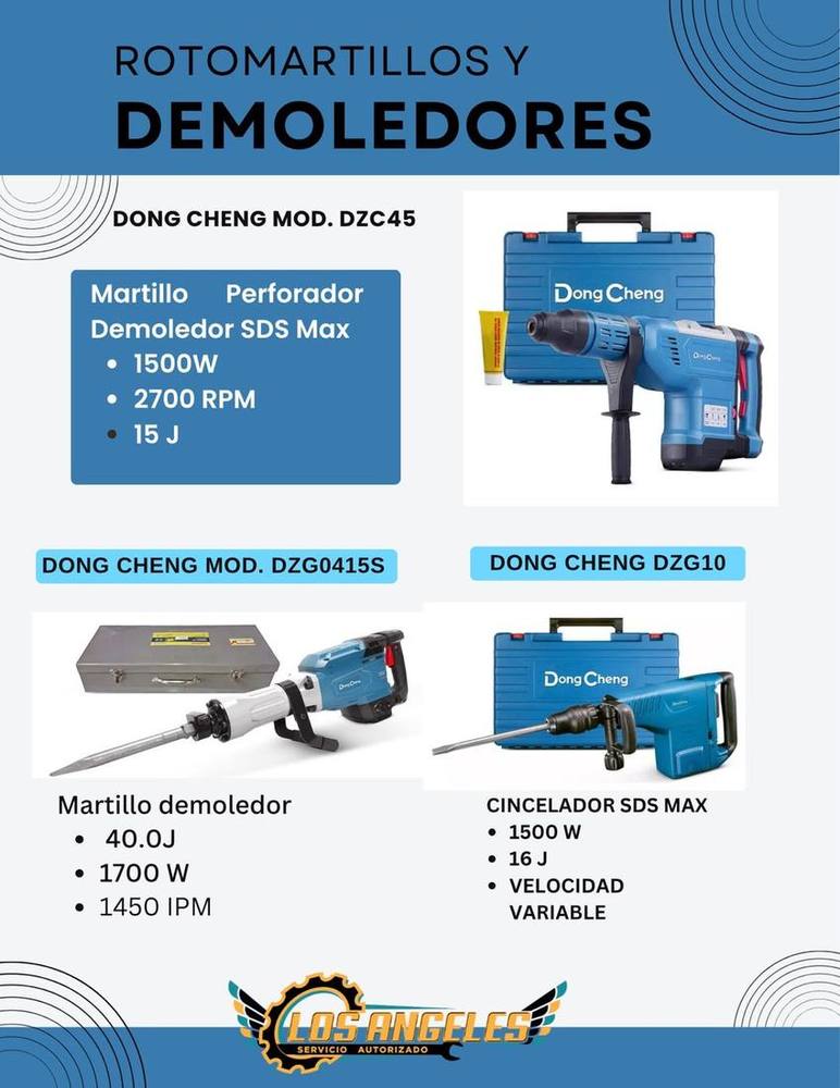 Cinceladores y Rotomartillos SDS